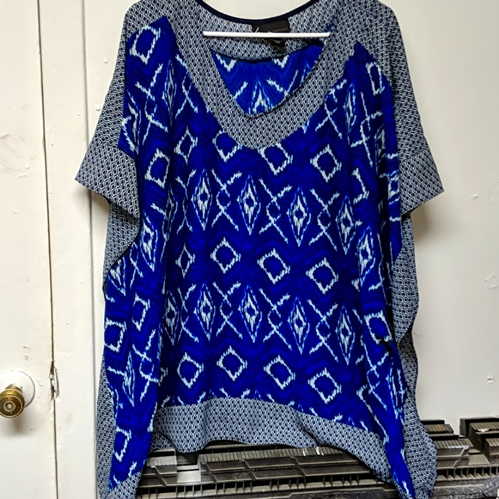 Lane Bryant XXL Asymmetrical Blouse